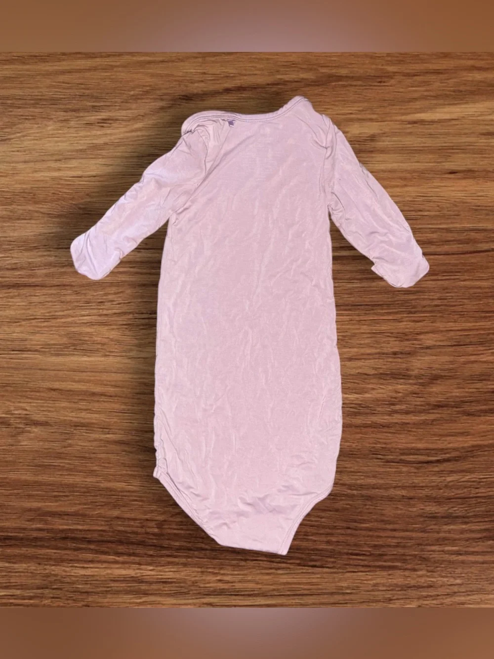 Angel Dear Solid Orchid Petal Knotted Gown 0-3 Months